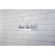 Estes 2 Light 15 inch PC Bath Light Wall Light in Polished Chrome